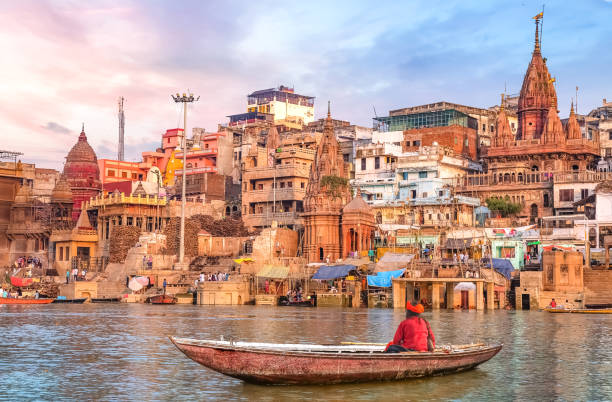 Morning Sunrise along River Ganga